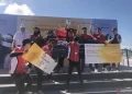 Indonesia tambah dua piala dari dua kategori Shell Eco-marathon 2023
Tim Semar Proto UGM ketika merayakan kemenangan kategori Prototype Battery Electric di Shell Eco-marathon Asia-Pasifik dan Timur Tengah 2023 di Sirkuit Internasional Pertamina Mandalika, Minggu (9/7/2023). (ANTARA/Zaro Ezza Syachniar)