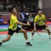 Ganda putra U-19 Jonatan Gosal/Adrian Pratama memastikan diri sebagai juara di turnamen Yonex Sunrise Pembangunan Jaya Raya usai di final mengalahkan wakil Malaysia Muhammad Faiq/Lok Hong Quan dengan skor 21-12, 21-11 di GOR PB Jaya Raya Bintaro, Tangerang Selatan, Banten, Minggu (23/7/2023). (ANTARA/HO-PB Jaya Raya)