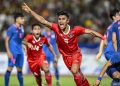 PSSI panggil 23 pemain untuk pemusatan latihan timnas U-23
Pesepak bola Timnas Indonesia U-22 Muhammad Ramadhan Sananta berselebrasi usai menjebol gawang Thailand pada pertandingan Final Sepak Bola SEA Games 2023 di National Olympic Stadium, Phnom Penh,
Kamboja, Selasa (16/5/2023). Indonesia berhasil meraih medali emas usai mengalahkan Thailand 5-2. ANTARA FOTO/Muhammad Adimaja/foc.