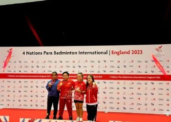 Tim Nasional Para-bulu tangkis Indonesia meraih empat gelar juara dalam kejuaraan 4 Nations Para Badminton International 2023 yang berlangsung di Sheffield, Inggris. ANTARA/HO-NPC