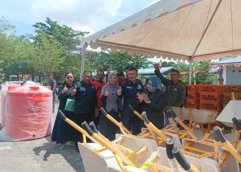 Walikota Rahma usai Memberikan Bantuan Buat Kelompok Tani hingga Peternak, foto: mael/detak.media