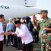 Presiden Jokowi tiba di Bandara Cakrabhuwana, Cirebon, Selasa (29/08/2023). (Foto: BPMI Setpres)