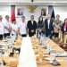 Suasana pertemuan Menhub Budi Karya Sumadi dengan delegasi EU-ASEAN Business Council (EU-ABC) di Gedung Kemenhub, Jakarta, Rabu (2/8/2023) membahas peluang kerja sama pengembangan transportasi. ANTARA/HO-Biro Komunikasi dan Informasi Publik (BKIP) Kemenhub