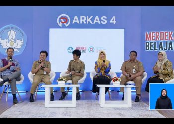 Kemendikbudristek resmi merilis secara nasional Aplikasi Rencana Kegiatan dan Anggaran Sekolah (ARKAS) versi 4  secara daring melalui kanal YouTube Kemendikbudristek RI, Rabu (7/8/2023), foto: ist/kemedikbud.go.id