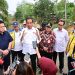 Presiden Jokowi memberikan keterangan pers usai meninjau penanganan IJD di Kabupaten Penajam Paser Utara, Kalimantan Timur, pada Sabtu (23/09/2023). (Foto: BPMI Setpres/Muchlis Jr)