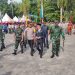 Kapolresta, hingga Pj Walikota Tanjungpinang saat Mengecek Kesiapan Personel Operasi Mantap Brata, foto: Mael/detak.media