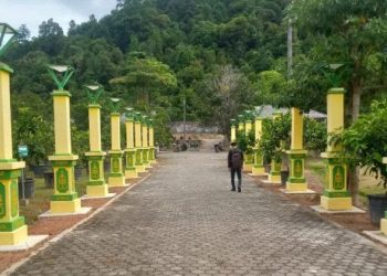 Suasana di Bukit Manuk saat menikmati keindahan agrowisata, foto: zulfan/hk/detak.media