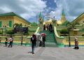 Masjid Sultan Riau salah satu Ikon Wisata Sejarah di Pulau Penyengat, foto: Mael/deta.media