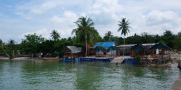 Pantai Tanjung Siambang yang Terletak di Pulau Dompak Tanjungpinang, foto: Mael/detak.media