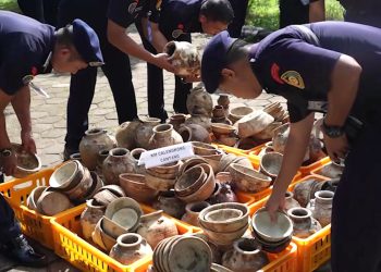 Ribuan Barang Kuno yang Diamankan Kementerian Kelautan dan Perikanan, foto: Humas KKP