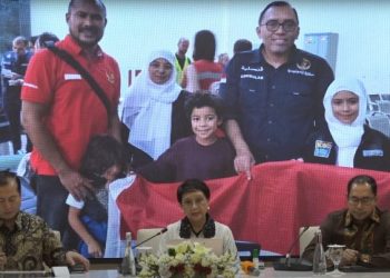 Menlu Retno LP Marsudi memberikan keterangan pers mengenai evakuasi WNI dari Gaza, Jumat (03/11/2023). (Foto: Tangkapan Layar)