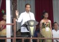 Presiden RI Joko Widodo (Jokowi) menghadiri acara puncak Sail Teluk Cendrawasih (STC) Tahun 2023, di Biak Numfor, Provinsi Papua, Kamis (23/11/2023), foto: ist/setkab.go.id