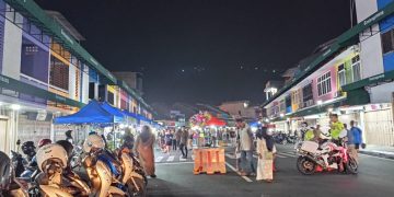 Bazar Weekend yang Diadakan di Jalan Merdeka Tanjungpinang pada Malam Sabtu dan Minggu, foto: Mael/detak.media