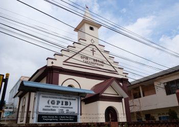 Gereja Ayam yang Terletak di Jalan Gereja No.1 Kota Tanjungpinang. Gereja Ayam ialah Gereja Tertua di Kepri, foto: Mael/detak.media