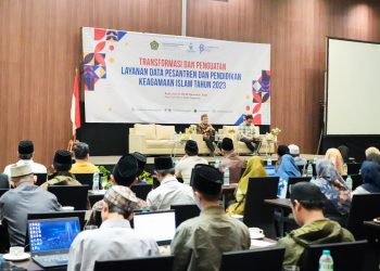 Kegiatan Transformasi dan Penguatan Layanan Data Pesantren, foto: kemenag.go.id