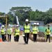 Presiden Jokowi tinjau proyek pembangunan MRT Jakarta fase 2A, di Stasiun MRT Monas, Jakarta, Jumat (15/12/2023). (Foto: Humas Setkab/Agung)