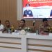 Kapolresta Tanjungpinang, Kombes Ompusunggu saat Konferensi Pers Akhir Tahun 2023, foto: Mael/detak.media