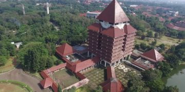 Gedung rektorat UI. (ANTARA/HO: Humas UI)