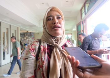 Komisioner KPU Tanjungpinang Bidang Sosialisasi Pendidikan Pemilih dan Partisipasi Masyarakat, Novira, foto: Mael/detak.media