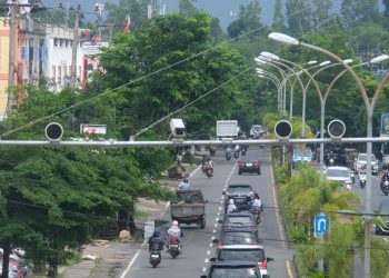 Kamera ETLE yang Terletak di Jalan D.I Panjaitan Tanjungpinang sudah Merekam Puluhan Pengendara, foto: Mael/detak.media