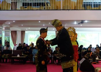 Mulyadi Tan saat Diberikan Penghargaan oleh Sultan Bentan Huzrin Hood, foto: Mael/detak.media