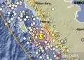 BMKG mencatat gempa berkekuatan M 5,7 terjadi di Sumatera Barat, Senin (5/2/2024). ANTARA/HO-BMKG/aa.