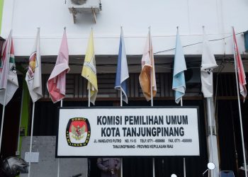 Kantor Komisi Pemilihan Umum (KPU) Tanjungpinang, foto: Mael/detak.media