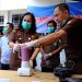 Kejari Tanjungpinang saat Memusnahkan Sabu dan Pil Ekstasi dengan Cara Diblender, foto: Mael/detak.media