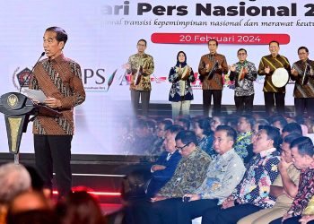 Puncak Peringatan Hari Pers Nasional (HPN) tahun 2024 yang dilaksanakan di Econventional Hall Ecopark Ancol, Jakarta, foto: kepriprov.go.id