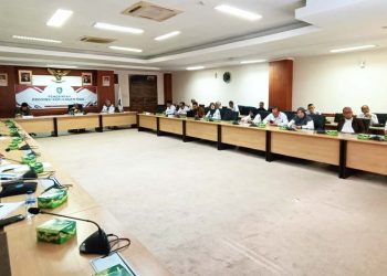 Rapat koordinasi persiapan pelaksanaan Festival Halal Fair 2024, foto: kepriprov.go.id