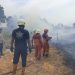 Suasana Terbakarnya Lahan di Kawasan Kelurahan Senggarang Tanjungpinang, foto: Mael/detak.media