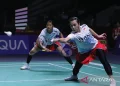 Ganda putri Indonesia Febriana Dwipuji Kusuma/Amallia Cahaya Pratiwi maju ke babak final Australian Open 2024 setelah menumbangkan wakil tuan rumah Setyana Mapasa/Angela Yu dalam dua gim langsung yang digelar di Quaycentre, Sydney, Australia di partai semifinal, Sabtu (15/6/2024). ANTARA/X/@INABadminton/pri.