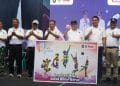 Walikota Blitar Santoso (topi hitam tengah) bersama Forkopimda saat membuka Kepanjenkidul Fest 3, foto: Dani ES/detak.media