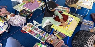 Dinas Perpustakaan dan Kearsipan Provinsi Kepulauan Riau saat mengadakan berbagai lomba tingkat SD, SMP, dan SMA serta masyarakat umum, foto: ist/detak.media