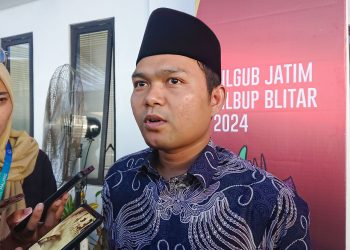 Sugino, Ketua KPU Kabupaten Blitar.