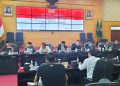 Rapat gabungan Komisi I dan II DPRD Kota Blitar bersama OPD Mitra Kerja untuk membahas cara meramaikan Pasar Legi Kota Blitar.