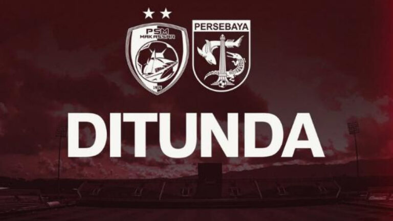Situasi Tak Kondusif, Pertandingan PSM vs Persebaya Ditunda