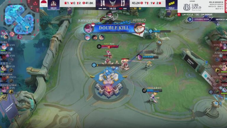 Hasil Geek Fam vs NAVI di MPL ID S16 Regular Season Minggu 5
