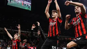 AC Milan Hentikan Tren Sempurna Napoli Meski Bermain dengan 10 Pemain