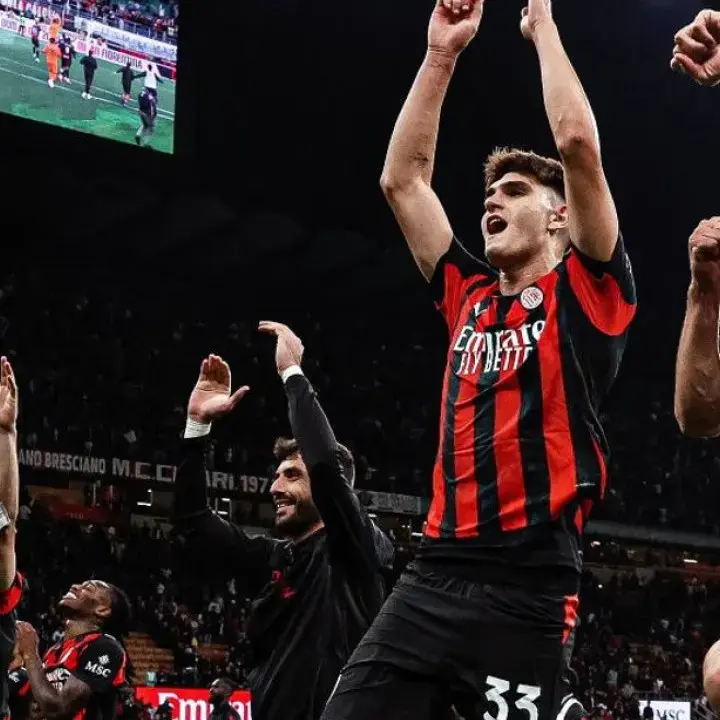 AC Milan Hentikan Tren Sempurna Napoli Meski Bermain dengan 10 Pemain