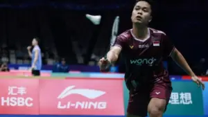 Anthony Ginting Tersingkir di Babak 16 Besar Korea Open 2025 Usai Dikalahkan Kenta Nishimoto