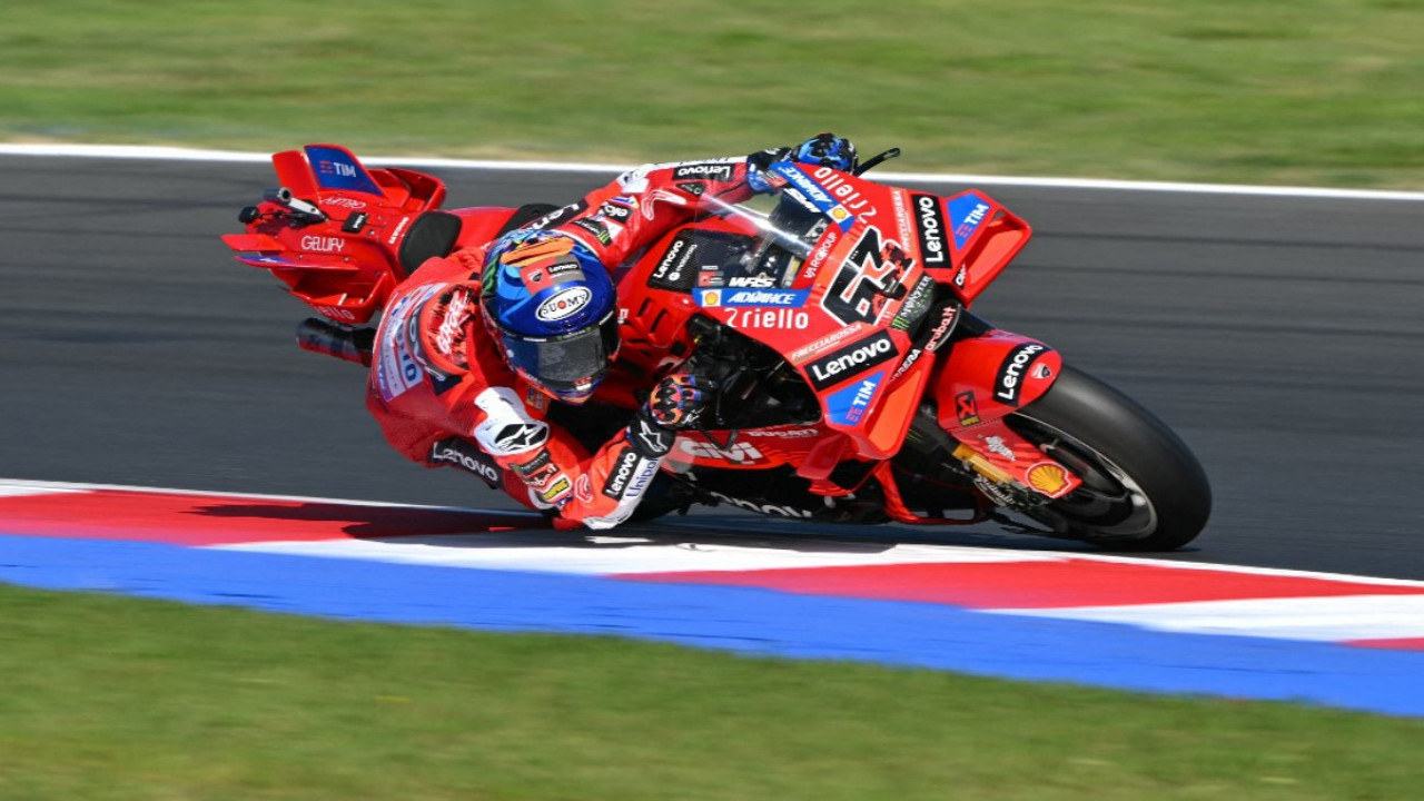 Hasil FP1 MotoGP Jepang 2025: Bagnaia Teratas, Martin dan Marquez Mengintai
