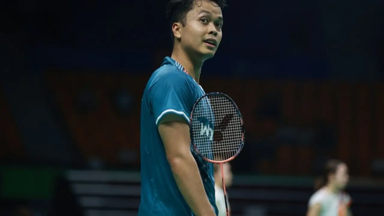 Kandas Di Korea Open 2025 Anthony Ginting Kritik Bwf Soal Lapangan Tanpa Irs