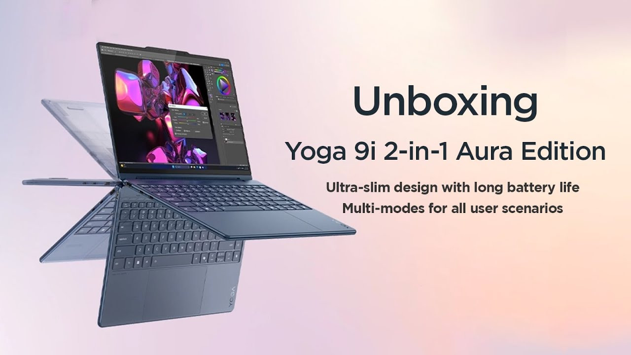 Lenovo Yoga 9i 2-in-1 Aura Edition: Laptop Canggih dengan Segudang Fitur Premium