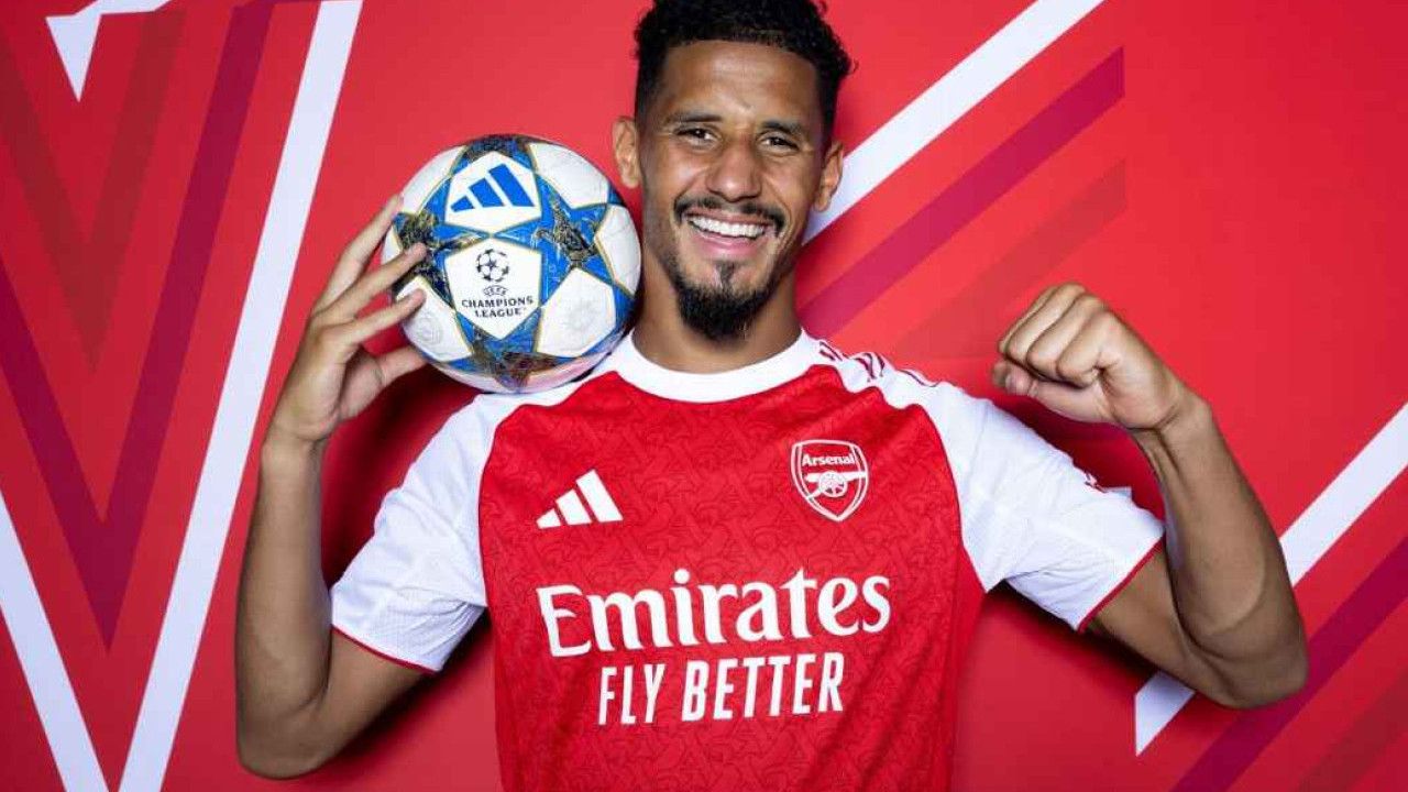 Madrid Gigit Jari, William Saliba Segera Perpanjang Kontrak di Arsenal