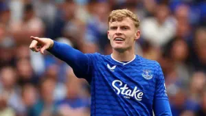 MU Siapkan Tawaran £65 Juta untuk Jarrad Branthwaite dari Everton