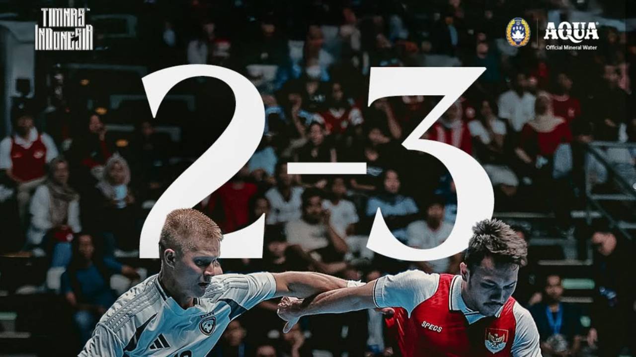 Dramatis! Timnas Futsal Indonesia Tersungkur 2-3 dari Latvia di Four Nations Cup 2025