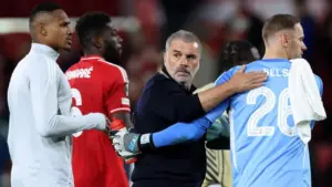Ange Postecoglou Belum Berhasil Bawa Nottingham Forest Menang