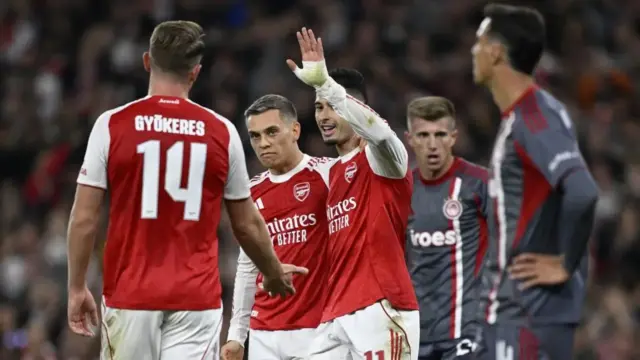 Arsenal Tundukkan Olympiakos 2 0 Di Liga Champions 20252026