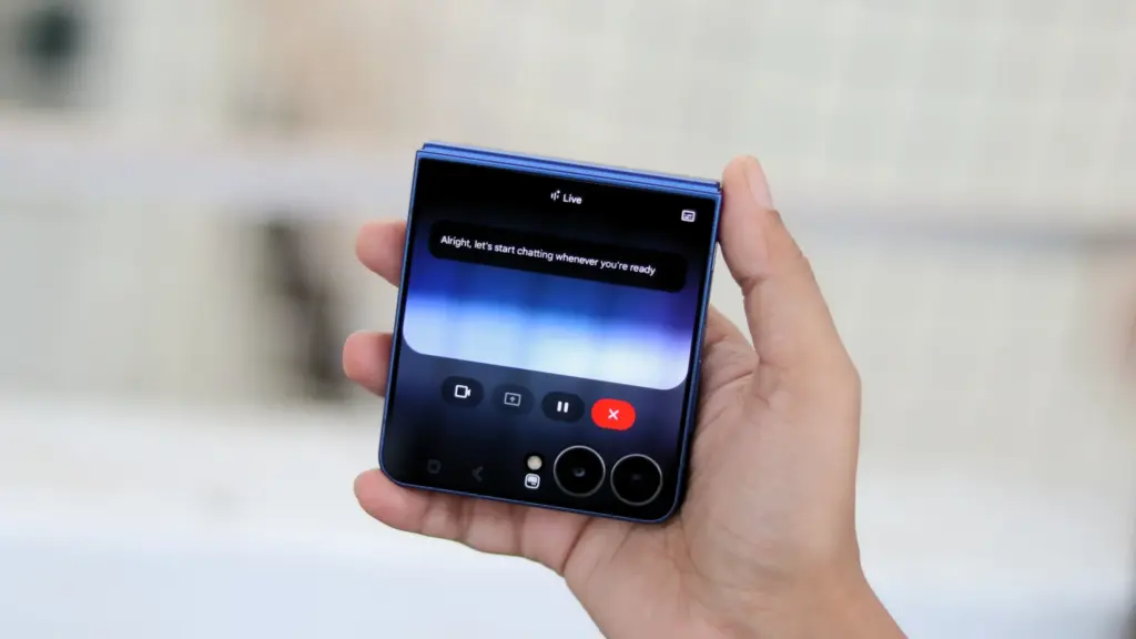 Asisten Google Gemini Samsung Galaxy Z Flip 7